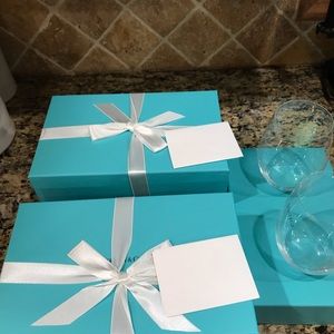 Tiffany & Co. Riedel Tumbler Cabernet Set (2)